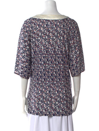 Chanel 2013 Printed Tunic