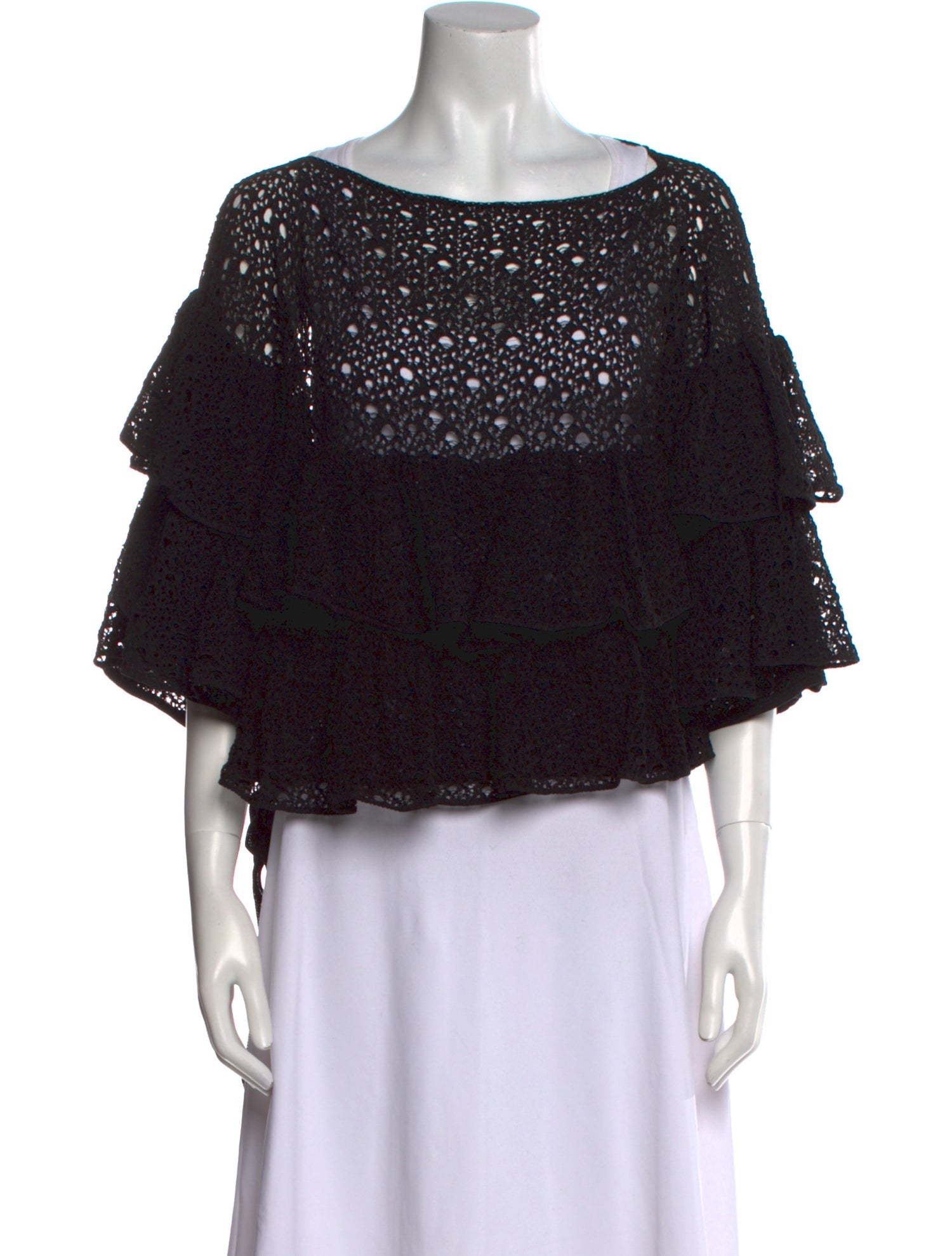 Chanel 2012 Lace Crop Top