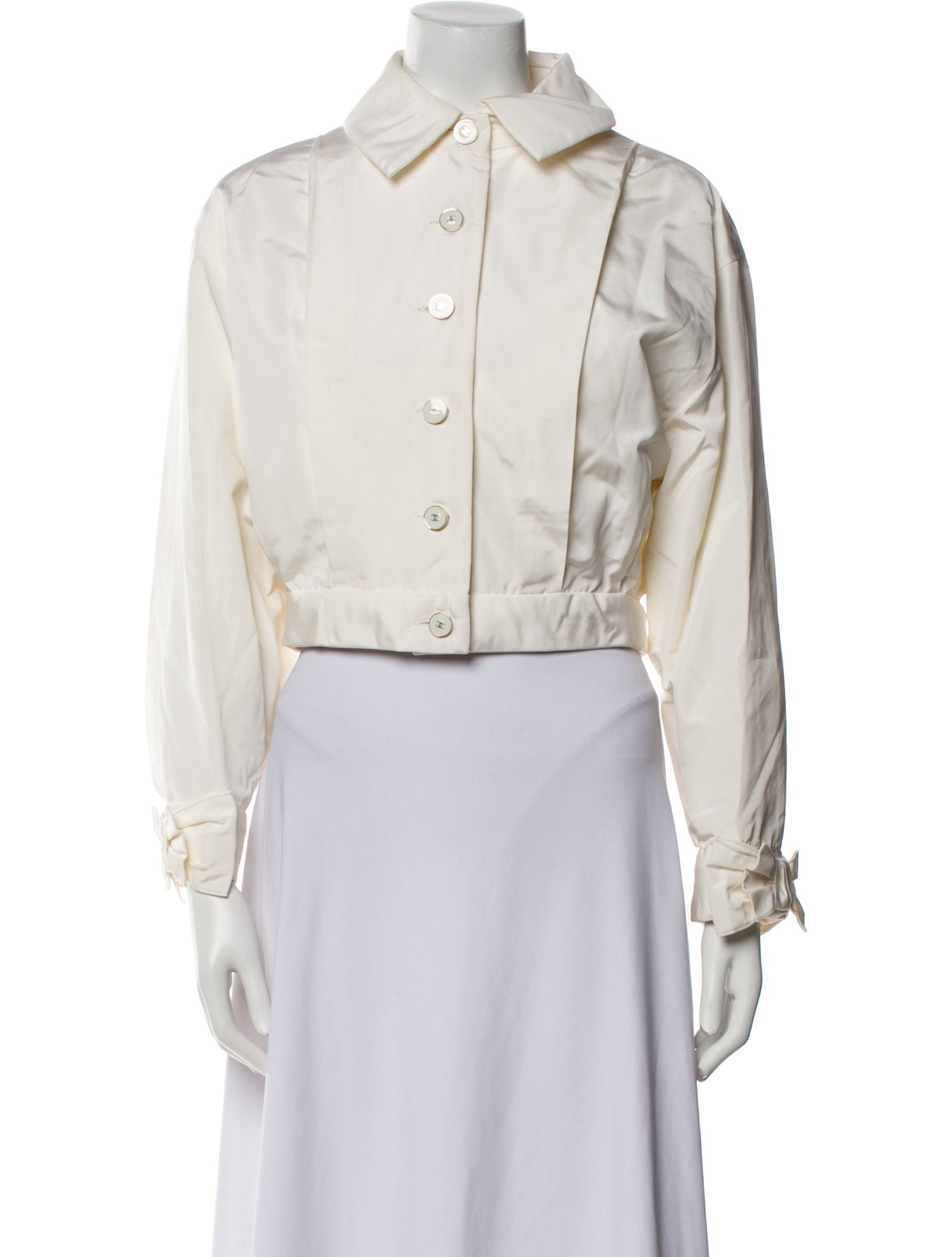 Chanel 2024 Silk Denim Jacket