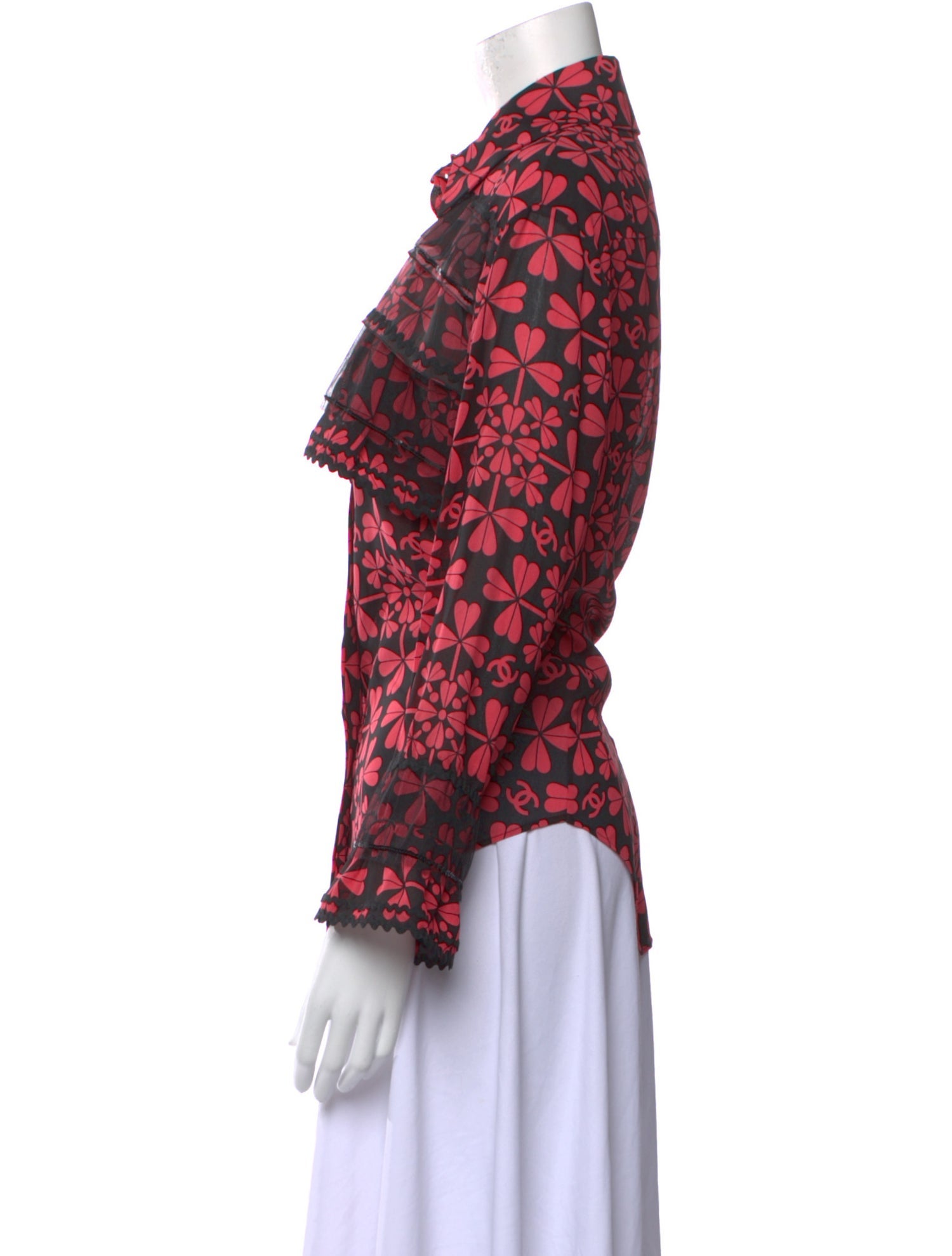 Chanel 2021 Silk Blouse