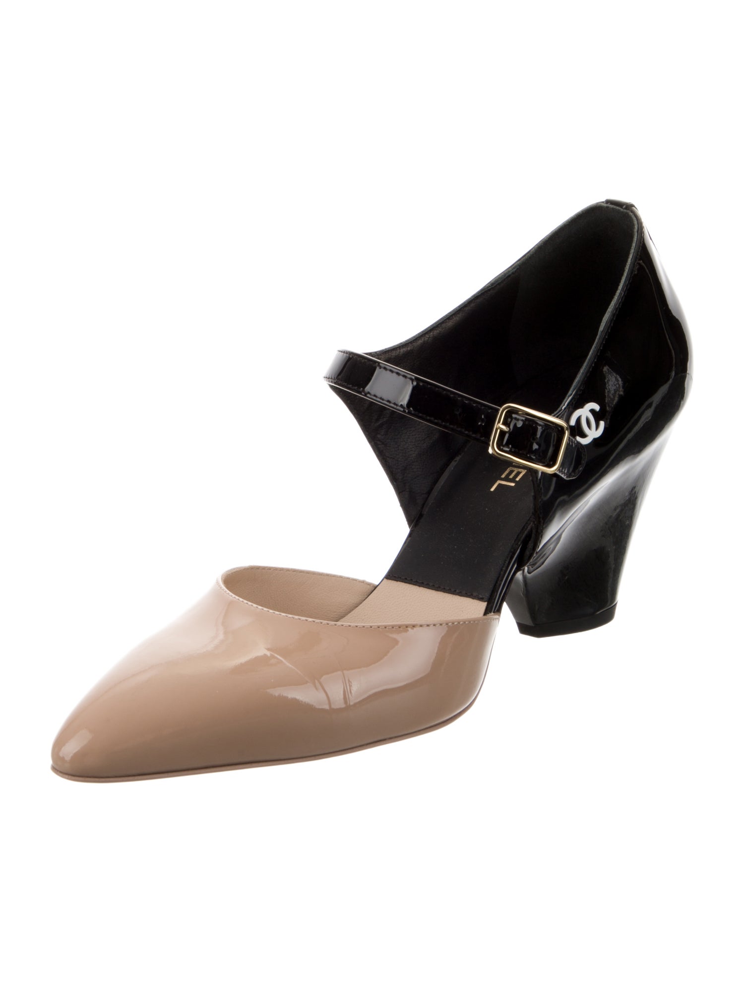 Chanel 2020 Interlocking CC Logo D'Orsay Pumps