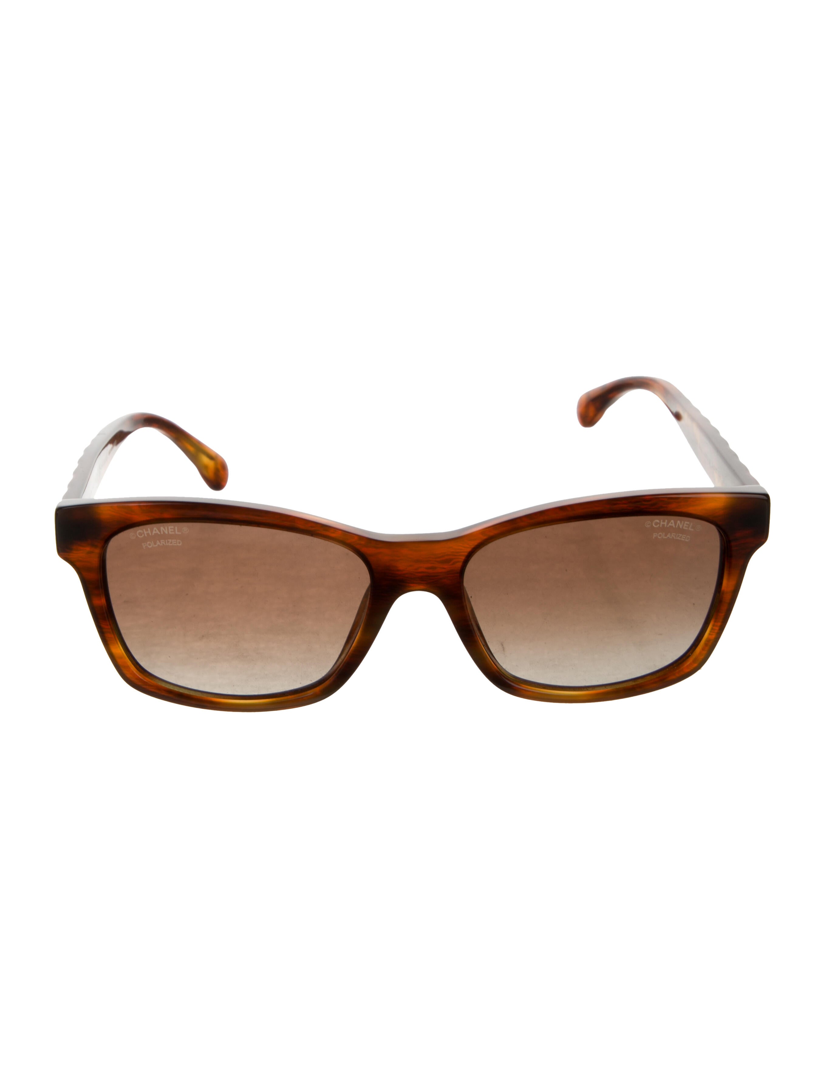 Chanel Interlocking CC Logo Wayfarer Sunglasses