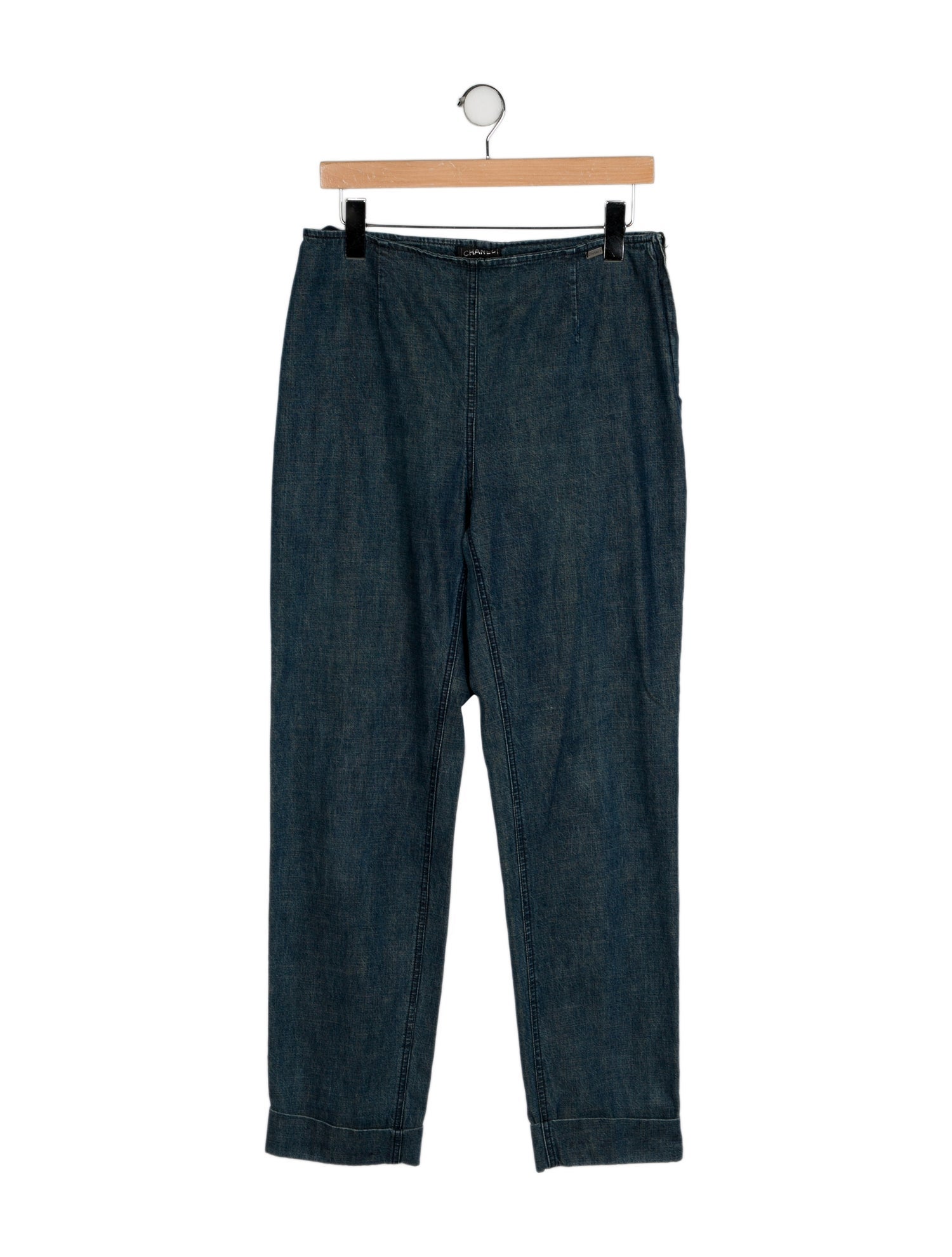 Chanel Vintage Wide Leg Jeans