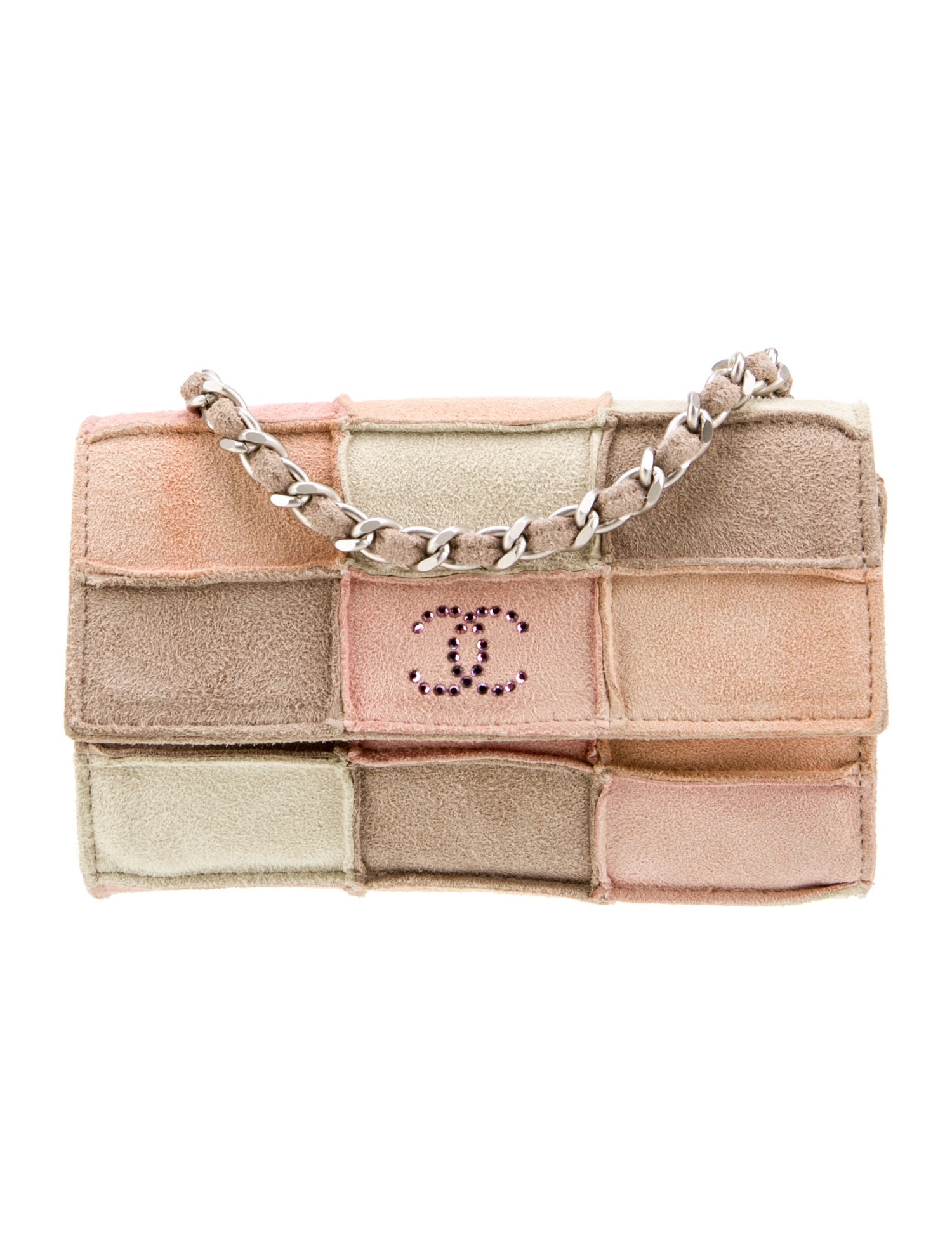 Chanel Patchwork Suede Mini Bag