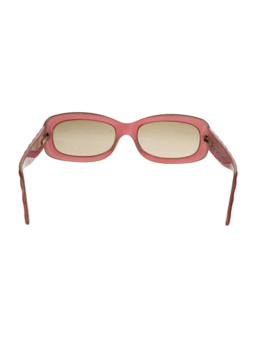 Chanel Interlocking CC Logo Round Sunglasses