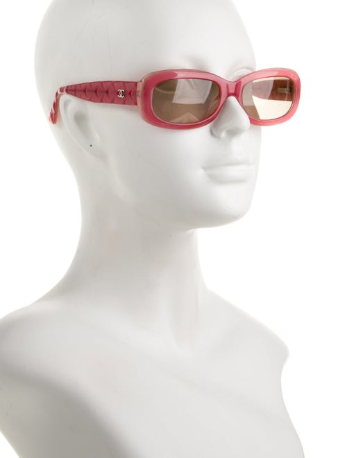 Chanel Interlocking CC Logo Round Sunglasses