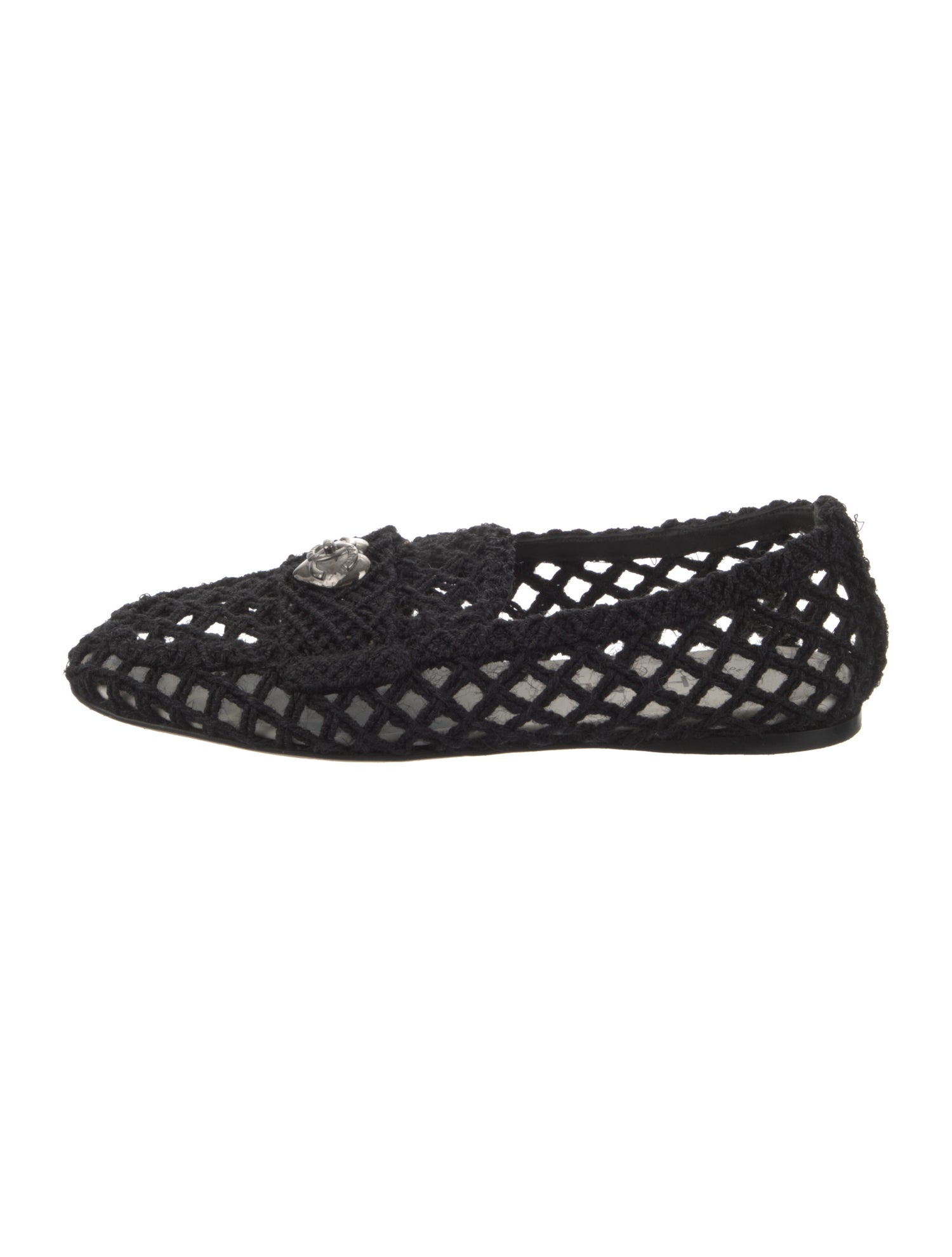 Chanel 2023 Interlocking CC Logo Ballet Flats