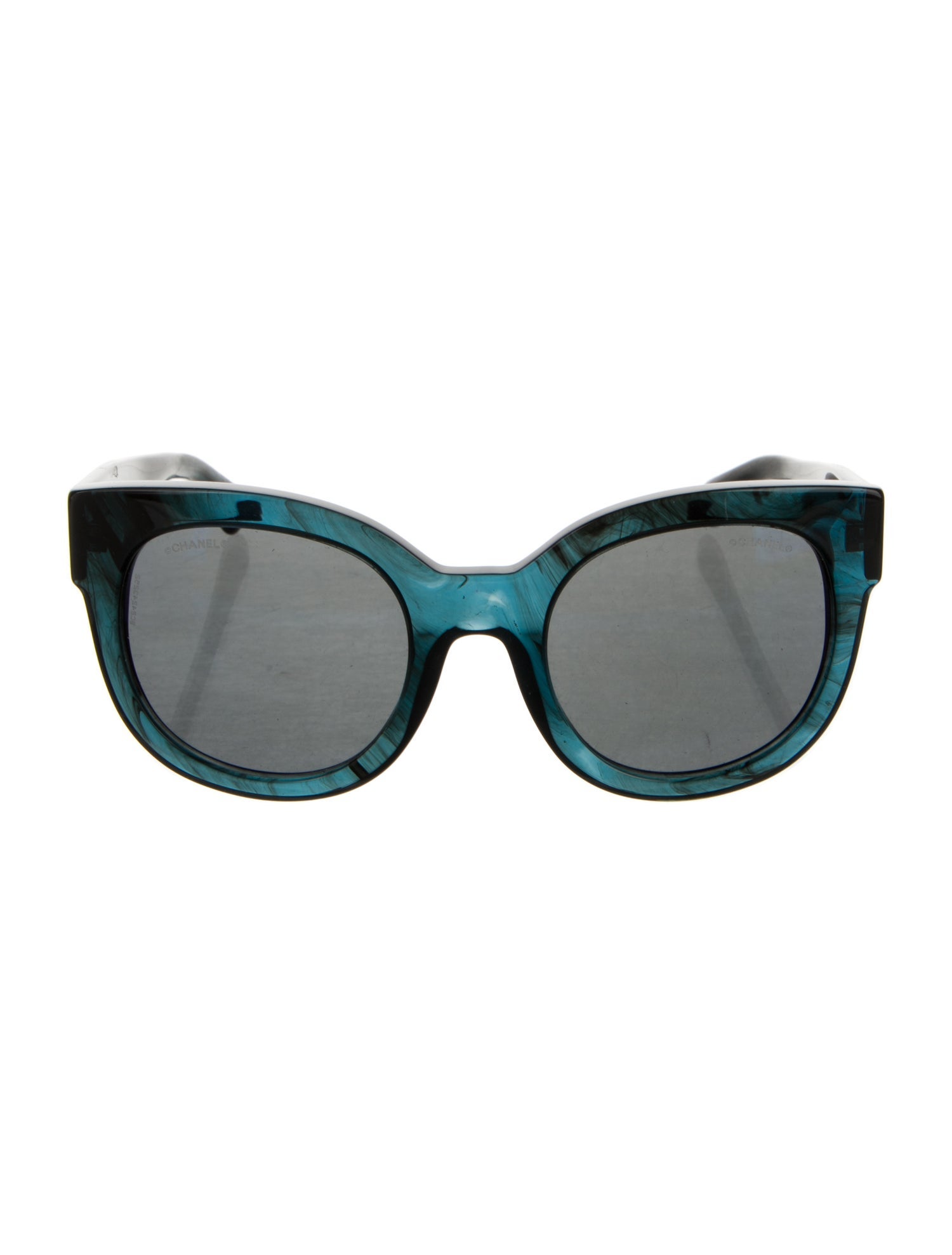 Chanel Interlocking CC Logo Oversize Sunglasses