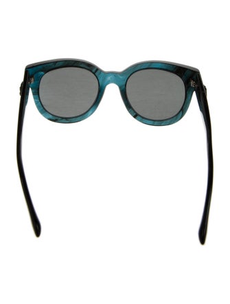 Chanel Interlocking CC Logo Oversize Sunglasses