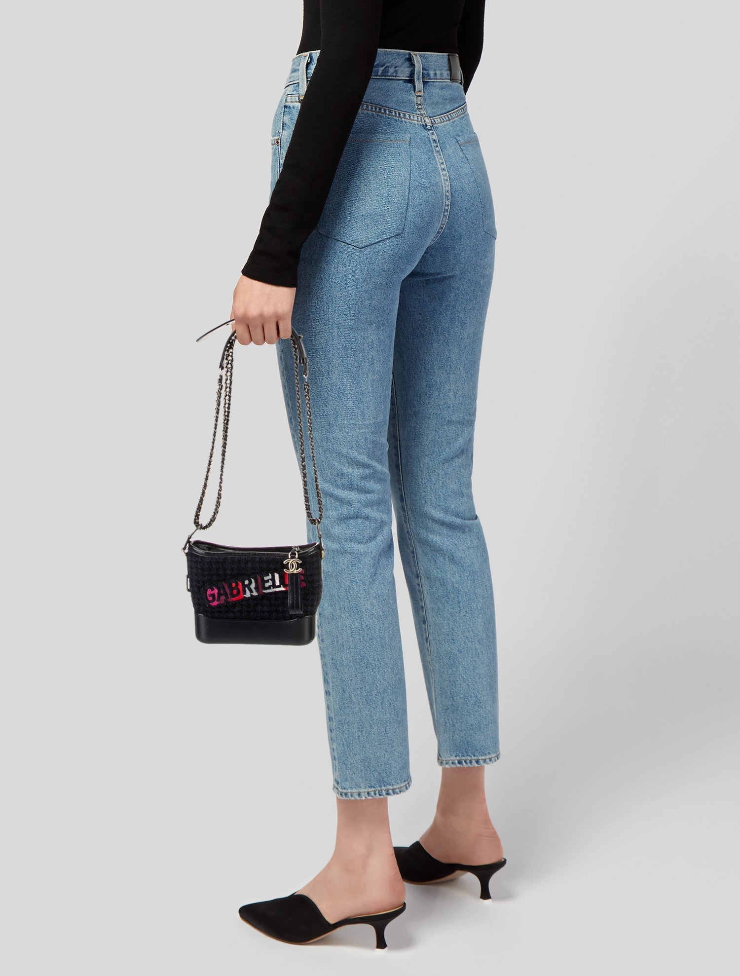 Chanel Small Tweed Gabrielle Hobo