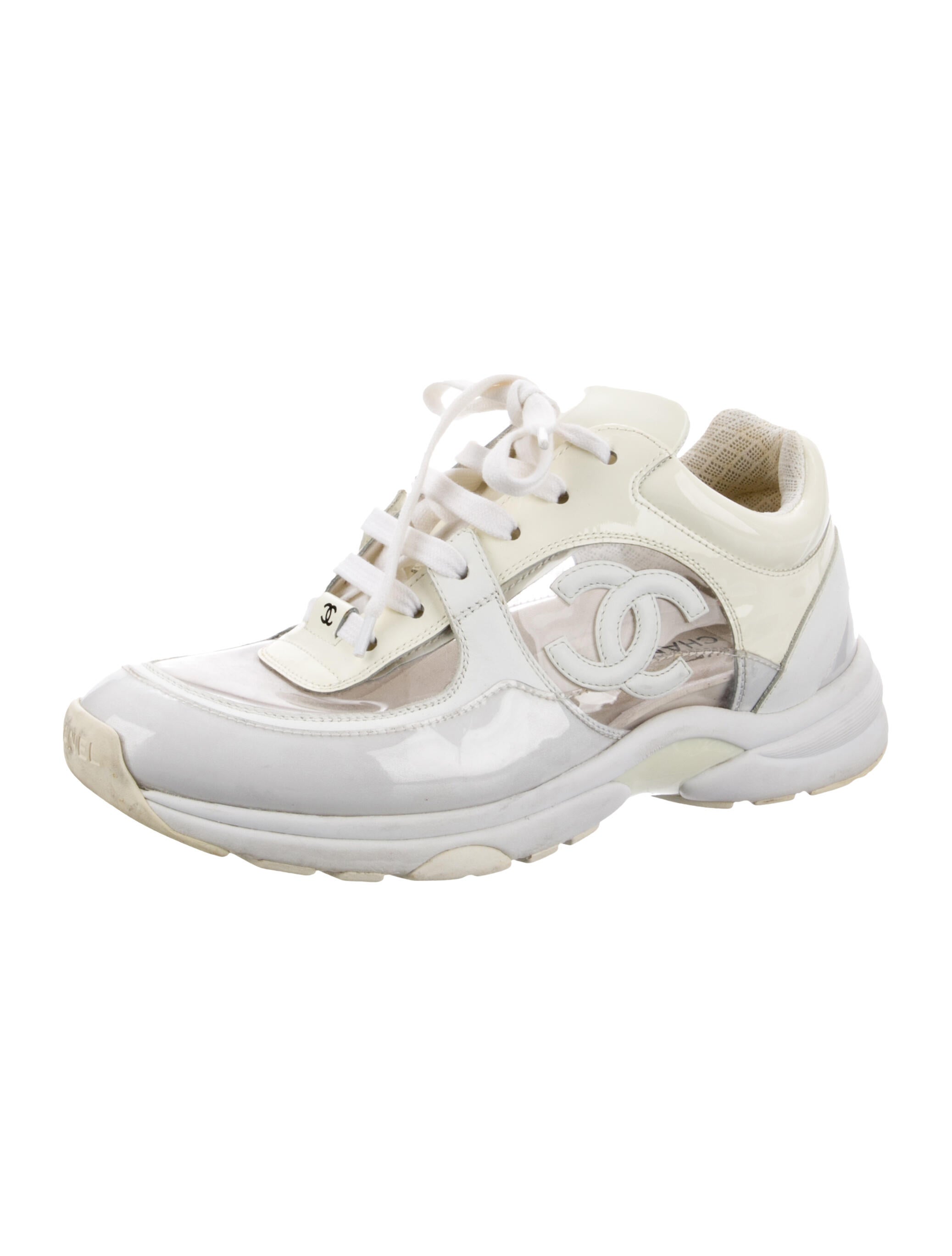 Chanel 2018 Interlocking CC Logo Chunky Sneakers