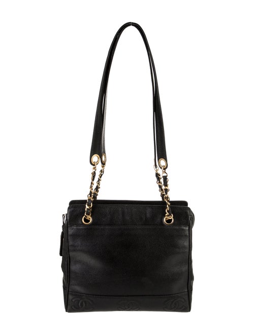 Chanel Triple CC Caviar Tote