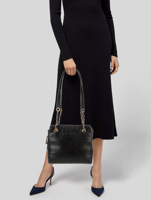 Chanel Triple CC Caviar Tote