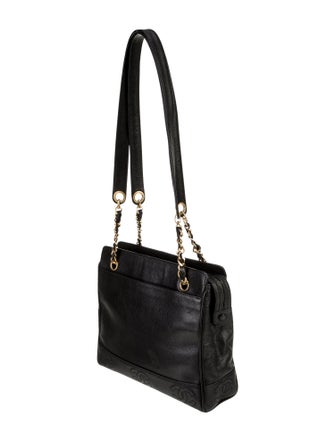 Chanel Triple CC Caviar Tote