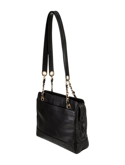 Chanel Triple CC Caviar Tote