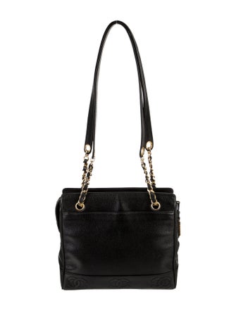 Chanel Triple CC Caviar Tote