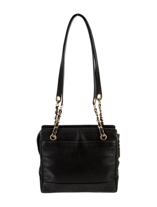 Chanel Triple CC Caviar Tote