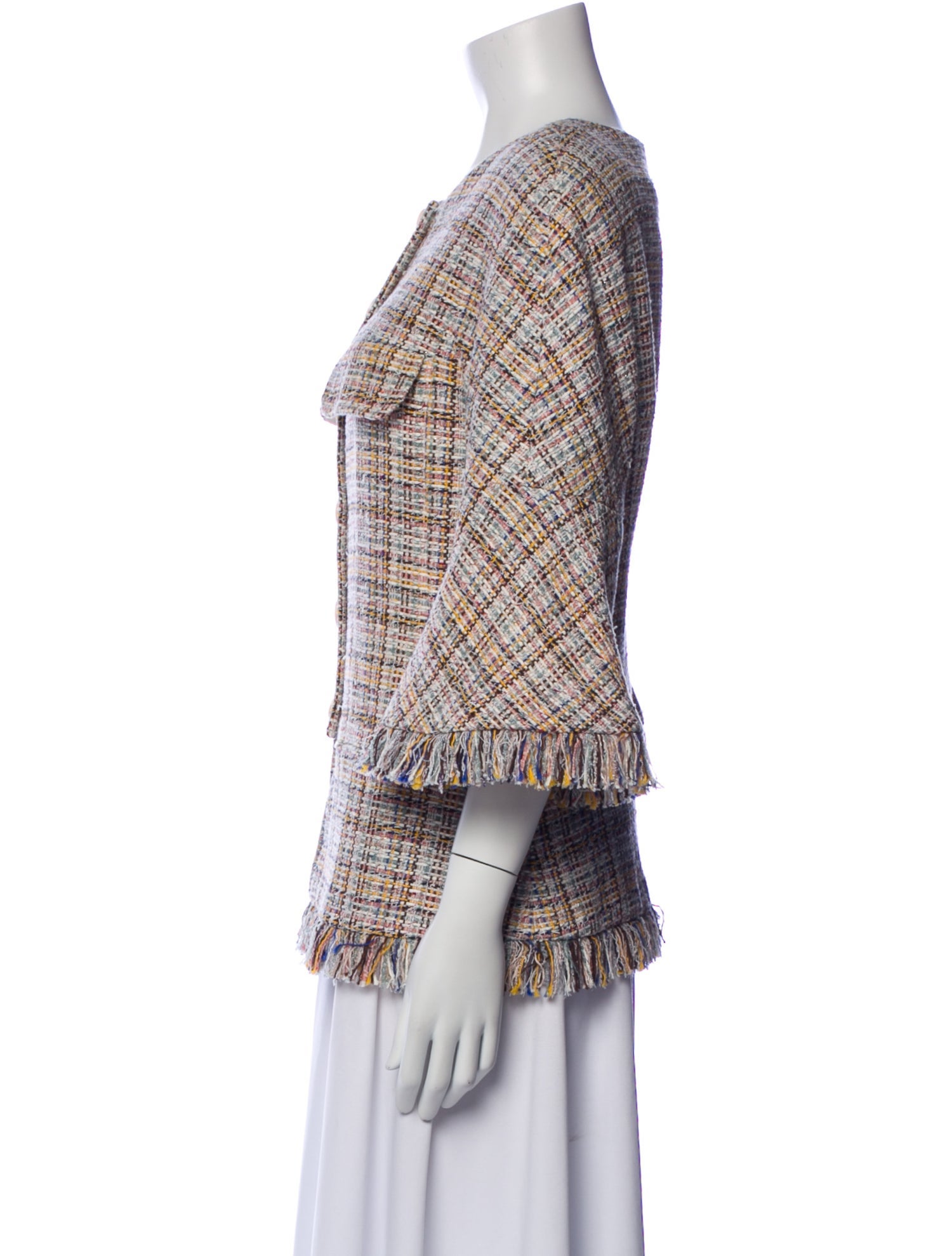 Chanel 2018 Tweed Pattern Jacket