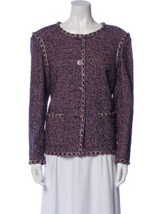 Chanel 2016 Tweed Pattern Evening Jacket