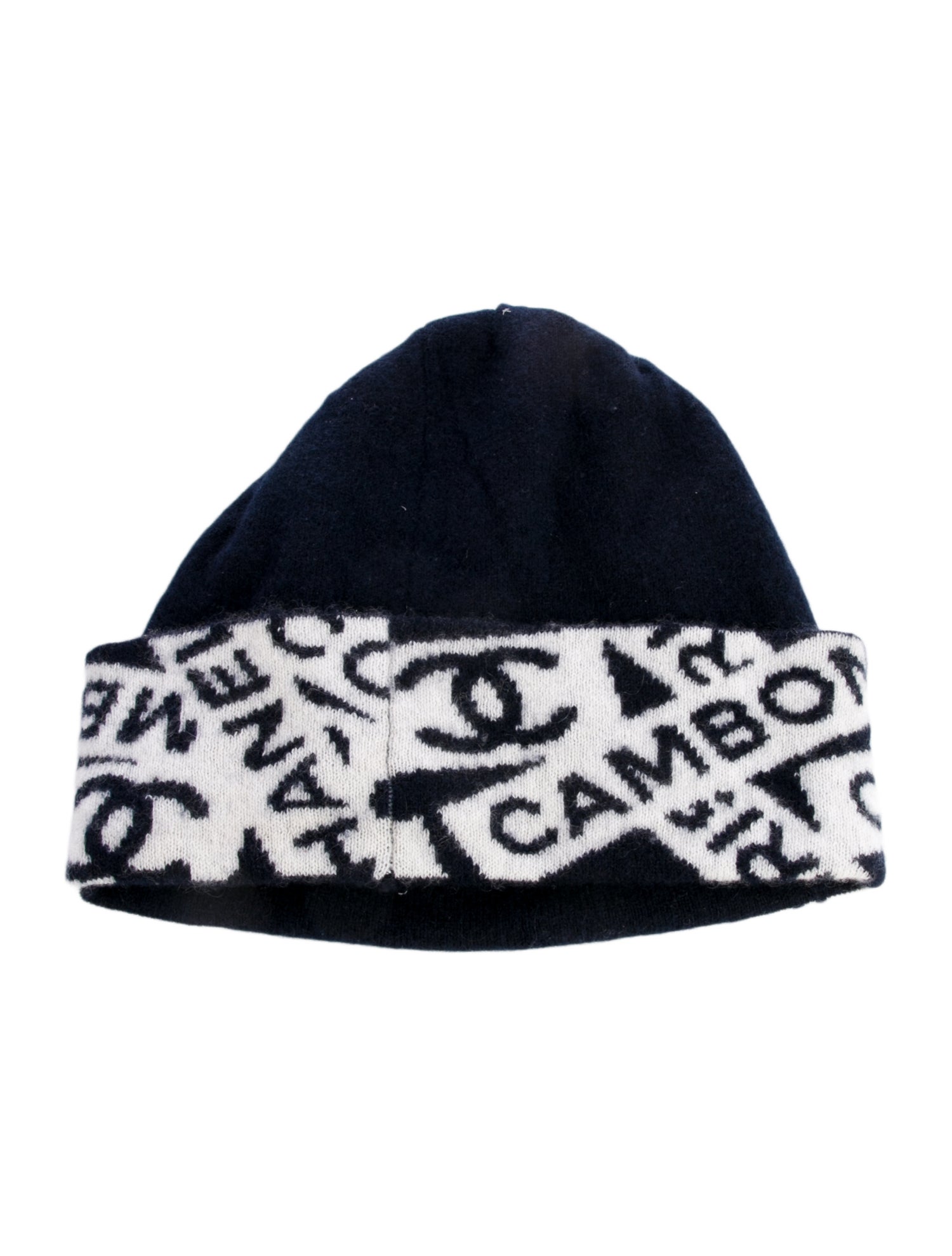 Chanel 2024 Cashmere Knit Beanie
