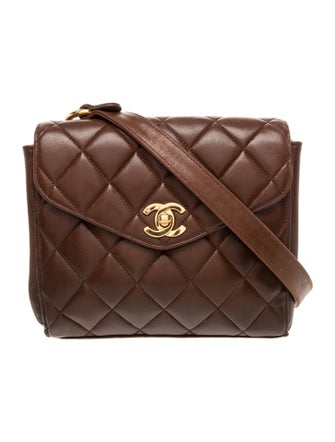 Chanel Quilted Envelope Flap Bag