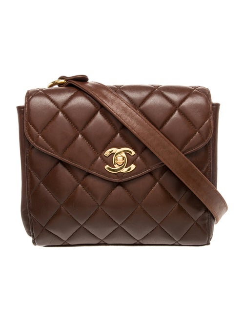 Chanel Quilted Envelope Flap Bag