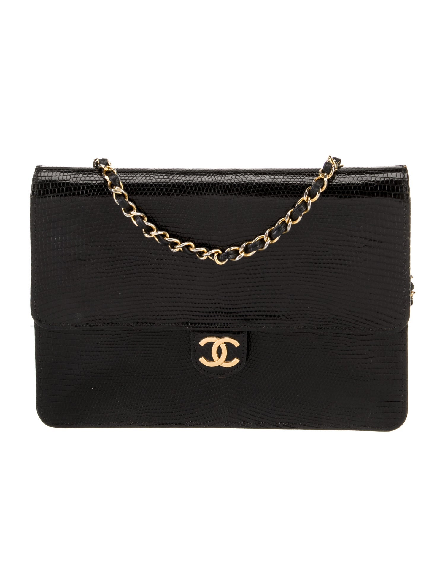 Chanel Lizard CC Flap Bag
