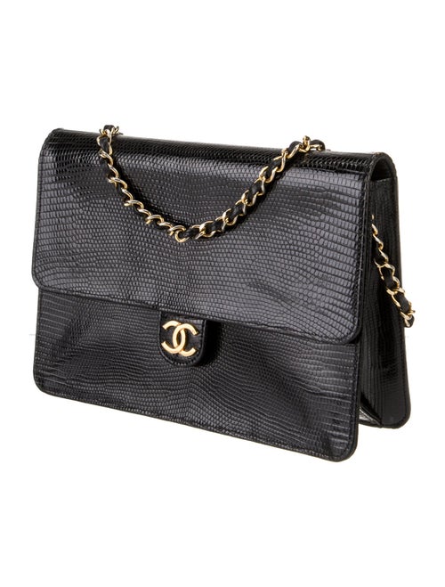 Chanel Lizard CC Flap Bag