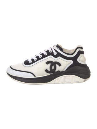 Chanel Interlocking CC Logo Mesh Sneakers