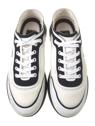 Chanel Interlocking CC Logo Mesh Sneakers