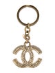 Chanel CC Crystal Keychain
