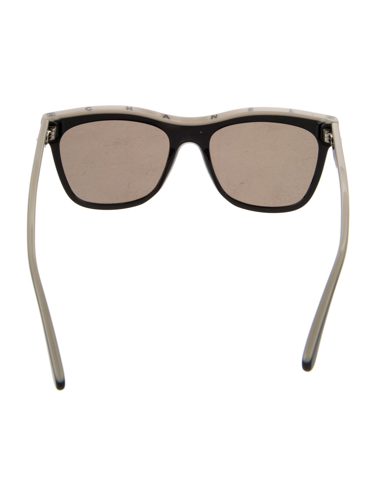 Chanel Interlocking CC Logo Wayfarer Sunglasses