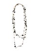 Chanel Faux Pearl & Resin Coco Multistrand Necklace
