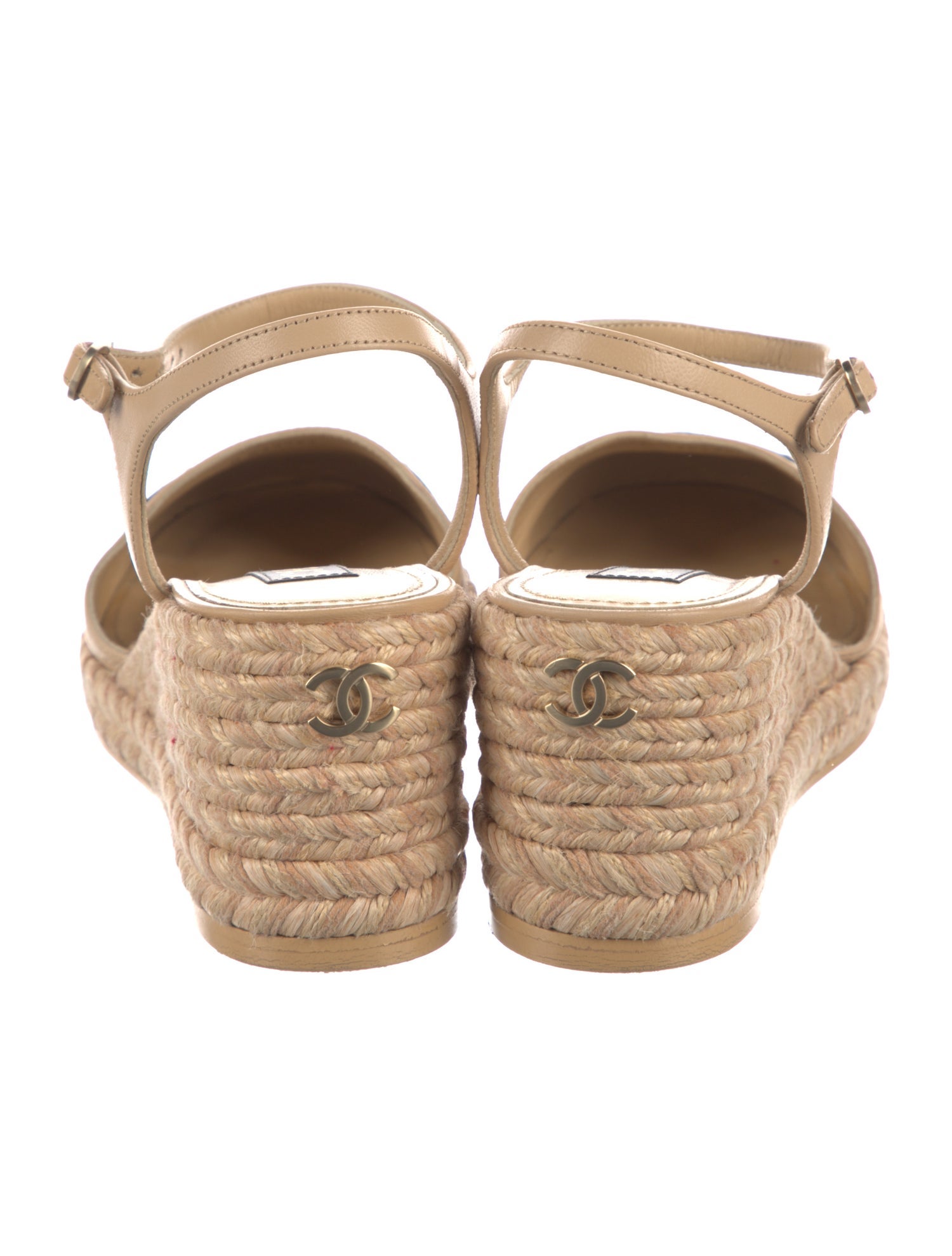 Chanel 2023 Interlocking CC Logo Slingback Pumps