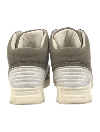 Chanel Interlocking CC Logo Canvas Chunky Sneakers