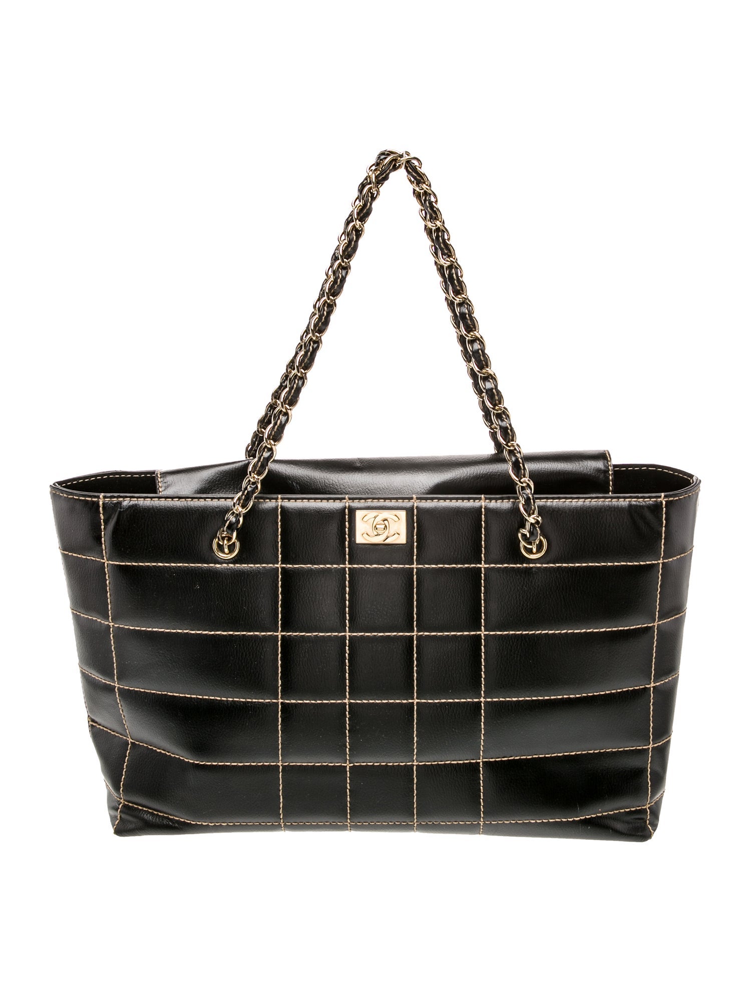 Chanel Large Square Quilt Tote