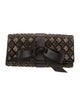 Chanel Satin Beaded Bow Clutch