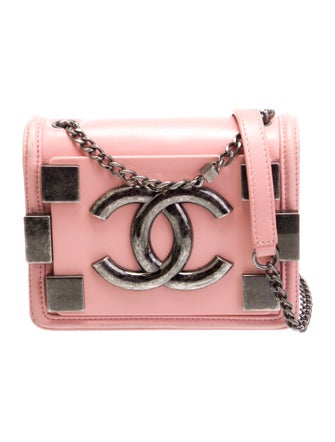 Chanel Quilted Lambskin Mini Boy Brick