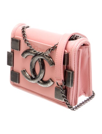Chanel Quilted Lambskin Mini Boy Brick