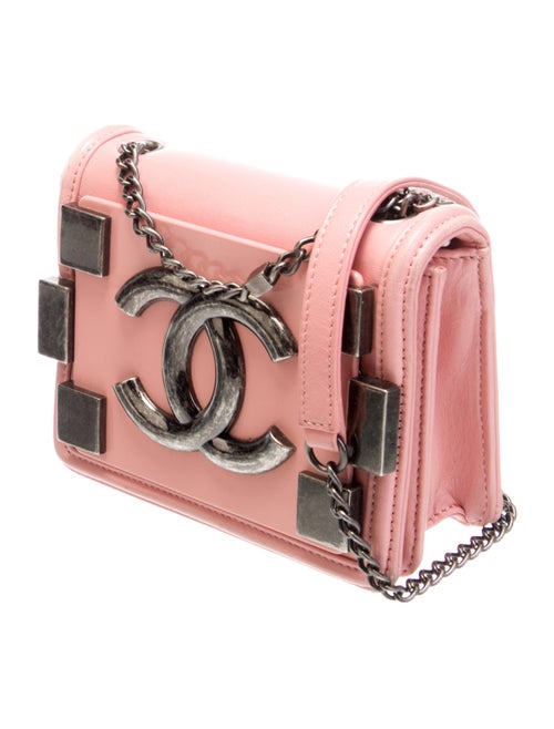 Chanel Quilted Lambskin Mini Boy Brick