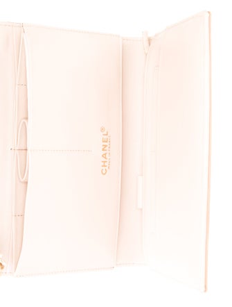 Chanel Chocolate Bar Quilt Tweed Camellia Clutch