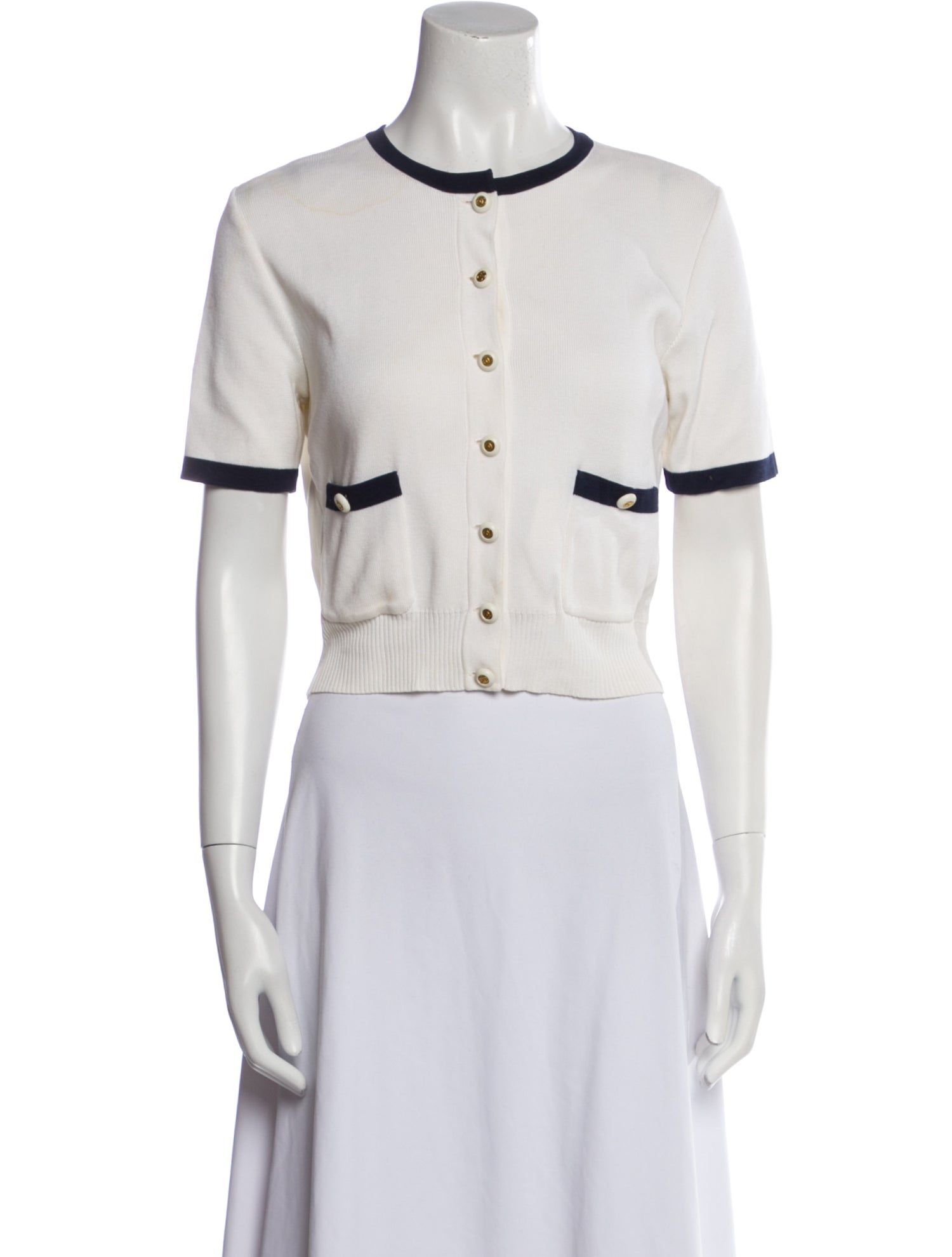 Chanel Vintage 1994 Crop Top