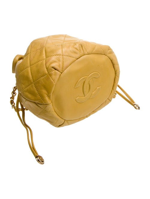 Chanel Mini Quilted Bucket