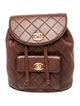 Chanel Quilted Duma Backpack