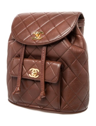 Chanel Quilted Duma Backpack