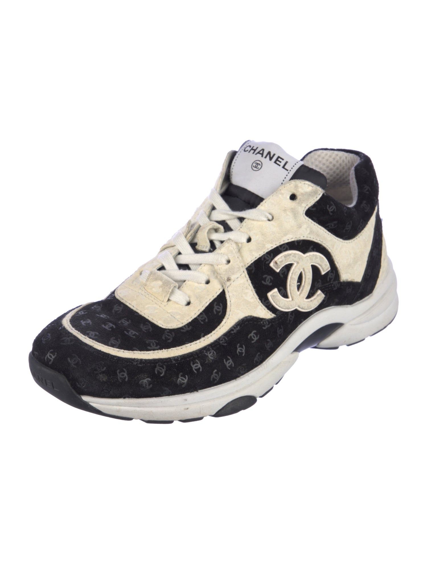Chanel 2022 Interlocking CC Logo Sneakers