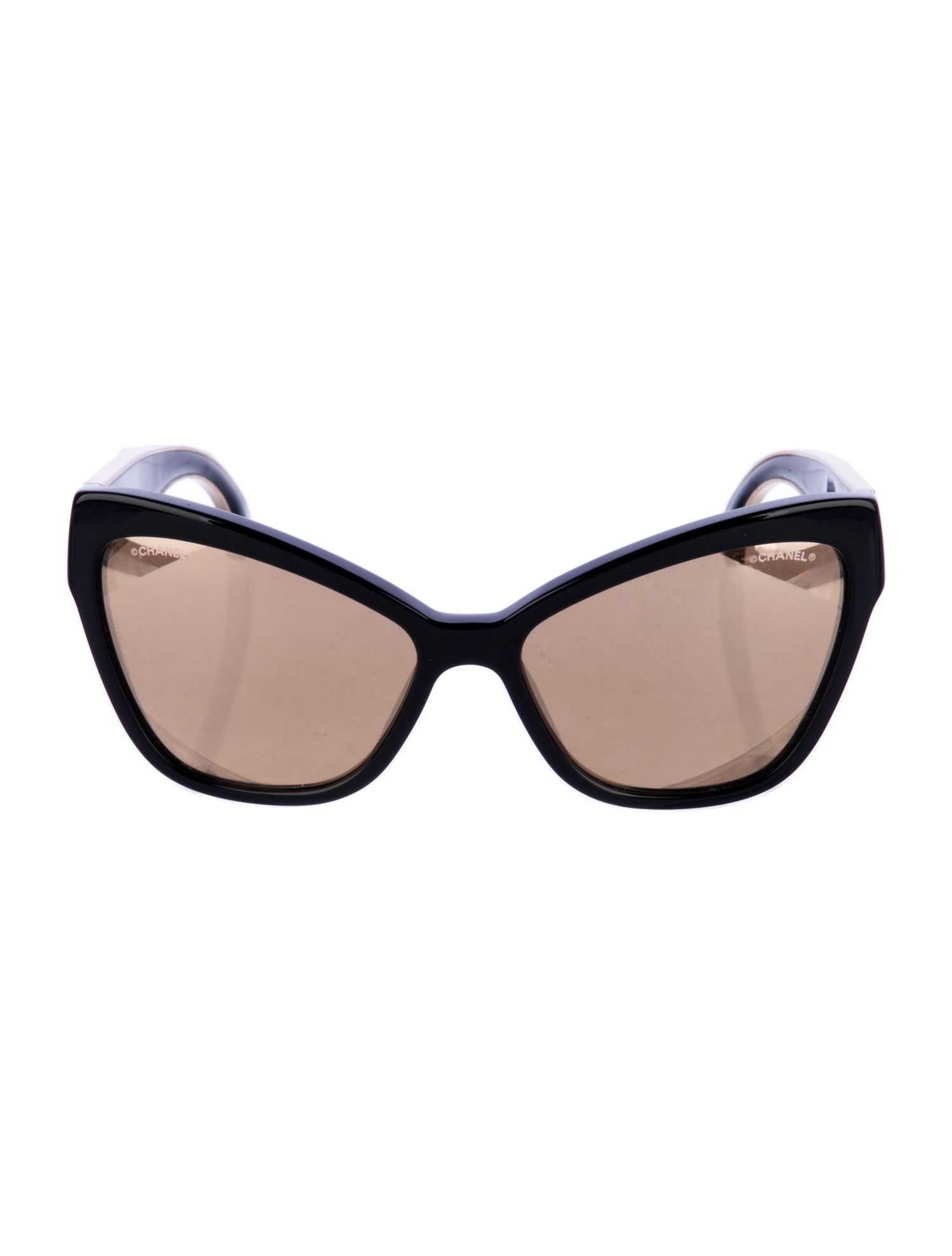 Chanel Interlocking CC Logo Cat-Eye Sunglasses