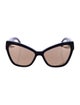 Chanel Interlocking CC Logo Cat-Eye Sunglasses