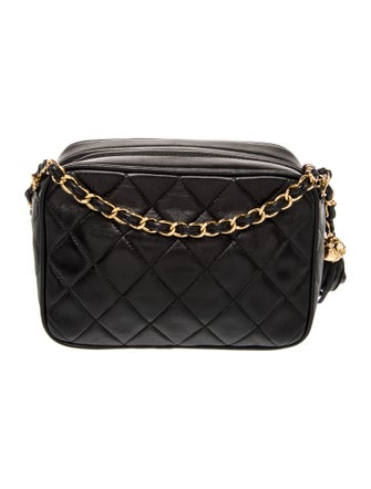 Chanel Quilted Mini CC Tassel Camera Bag