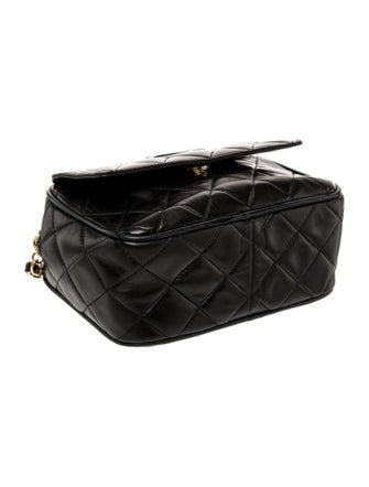 Chanel Quilted Mini CC Tassel Camera Bag